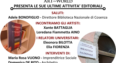 Art on World.com e le ultime attività editoriali.