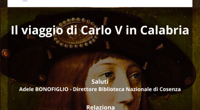 GEP 2024 – “Il viaggio di Carlo V in Calabria”