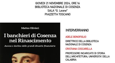 I banchieri di Cosenza nel Rinascimento.