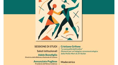 III Edizione della Giornata di studi sulla danza coreutica organizzata dall’IBIMUS Calabrese