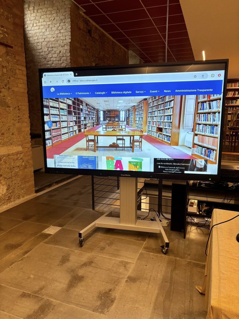 Innovazione e inclusione alla Biblioteca Nazionale di Cosenza