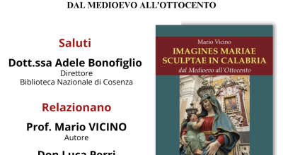 Presentazione del libro “Imagines Mariae sculptae in Calabria” del professore Mario Vicino