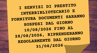 AVVISO AGLI UTENTI